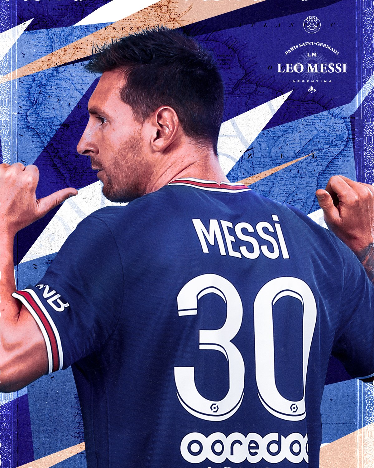 Lionel Messi firm para el PSG SPORT 78